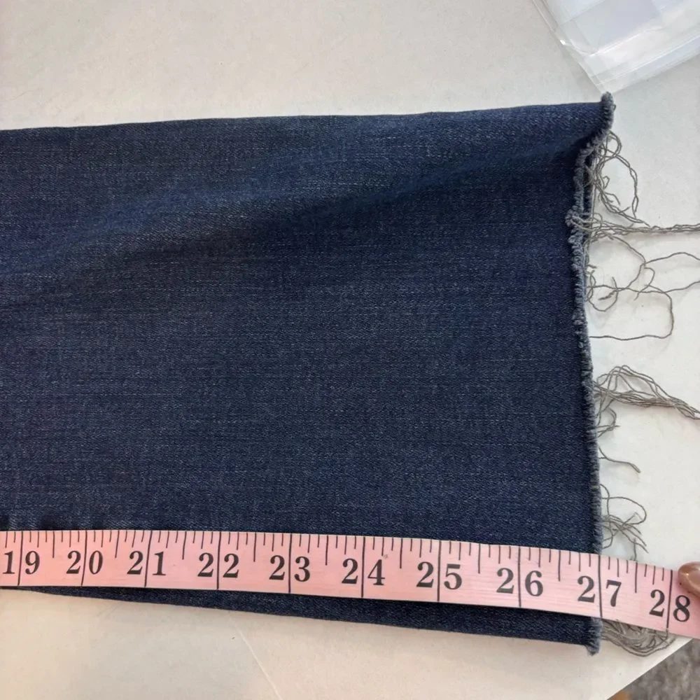 AG Farrah Raw Hem Boot Crop Jeans Size 29 High Rise 27” inseam - Picture 13 of 13